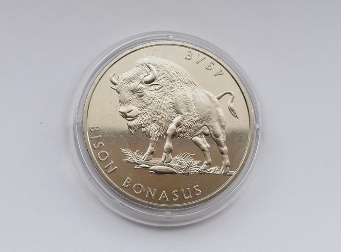 Монета Зубр 2 гривні 2003 р.