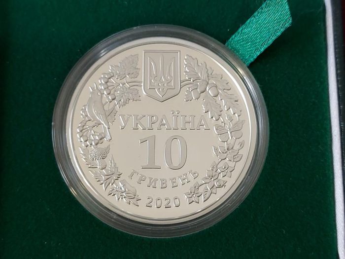 Срібна монета Совка розкішна 10 гривень 2020 р.