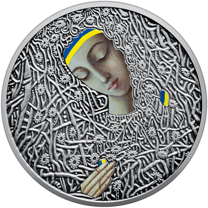 Срібна монета Пльонтанізм (Іван Марчук)