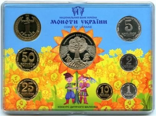 Набір обігових монет НБУ 2012 року «Конкурс Дитячого малюнка» (2012)